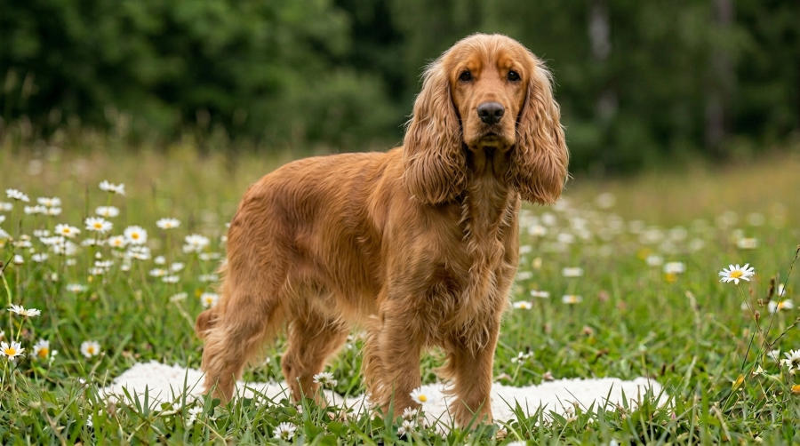 Cocker Spaniel Angielski - pies o jedwabistej sierści